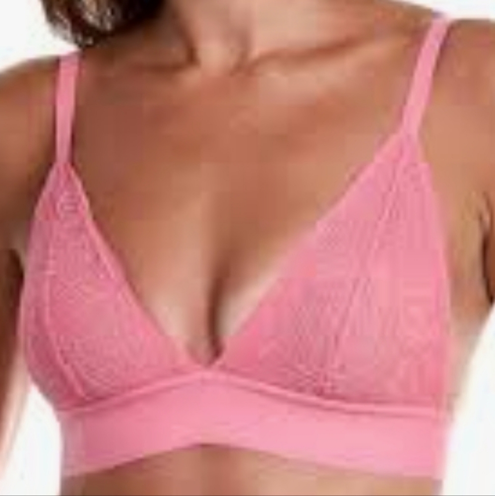 MESH LINED LACE BRALETTE by LIVELY S NWT